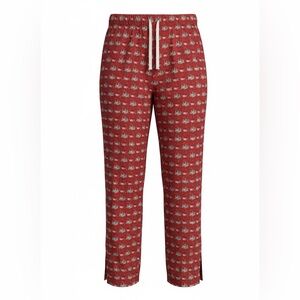VINEYARD VINES MENS DRAWSTRING PAJAMAS RED CHRISTMAS SIZE M